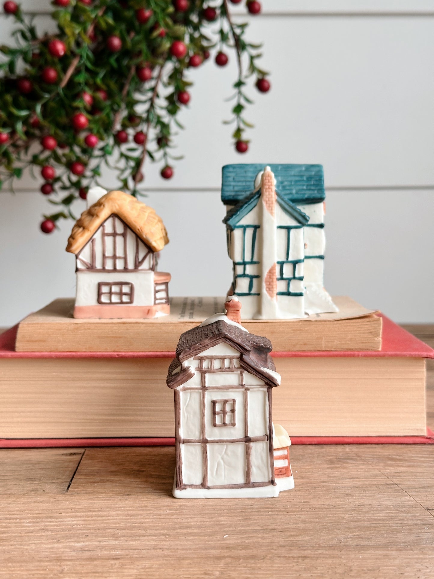 Collection of Three English Cottage Houses