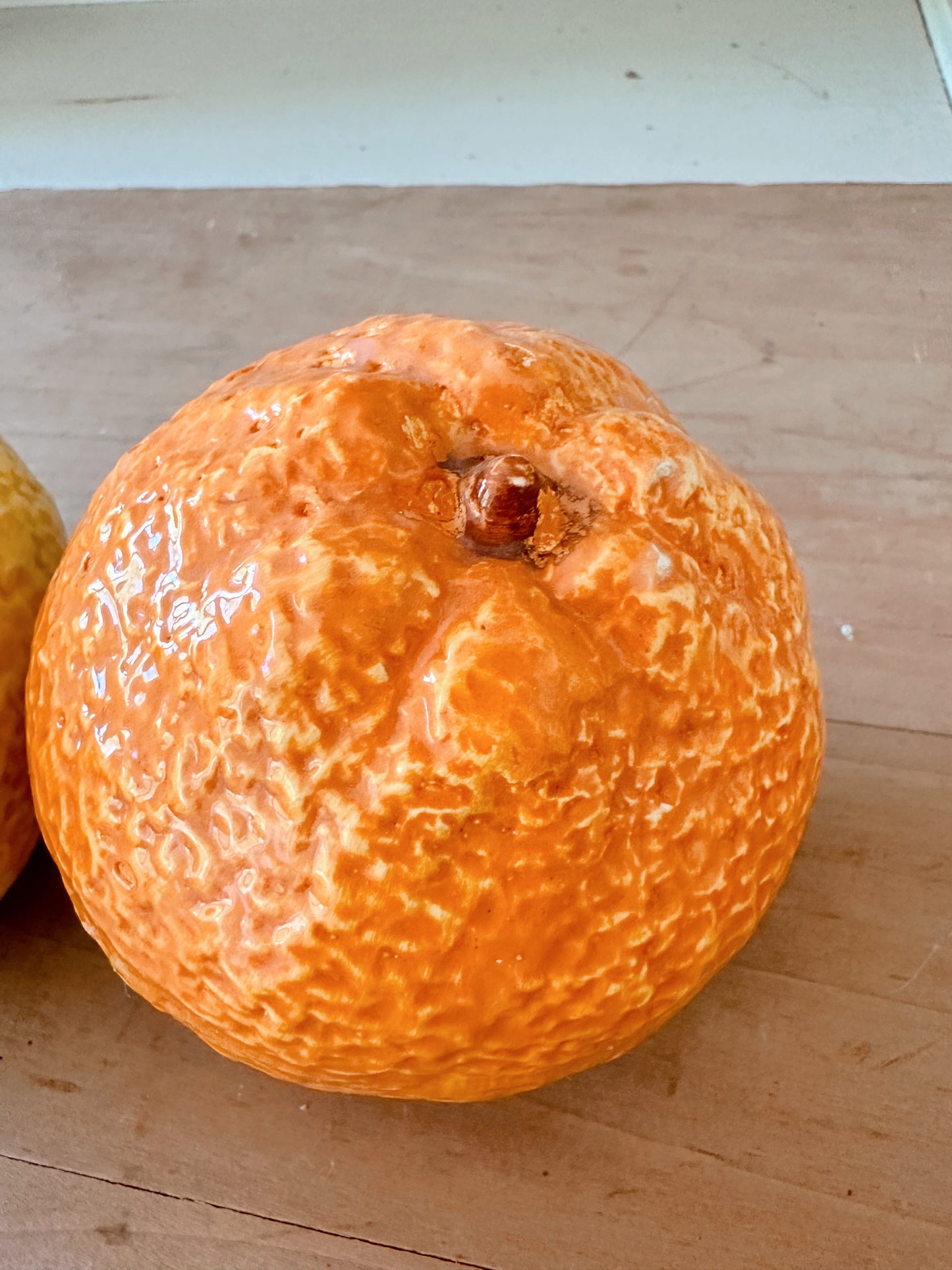 Vintage Ceramic Fruit Collection (9 pieces)