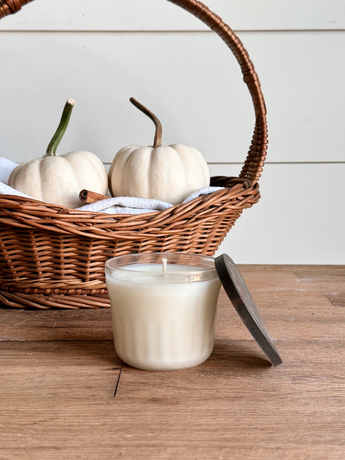 Hand Poured Pumpkin Chai Candle in a Vintage Ball Jelly Jar