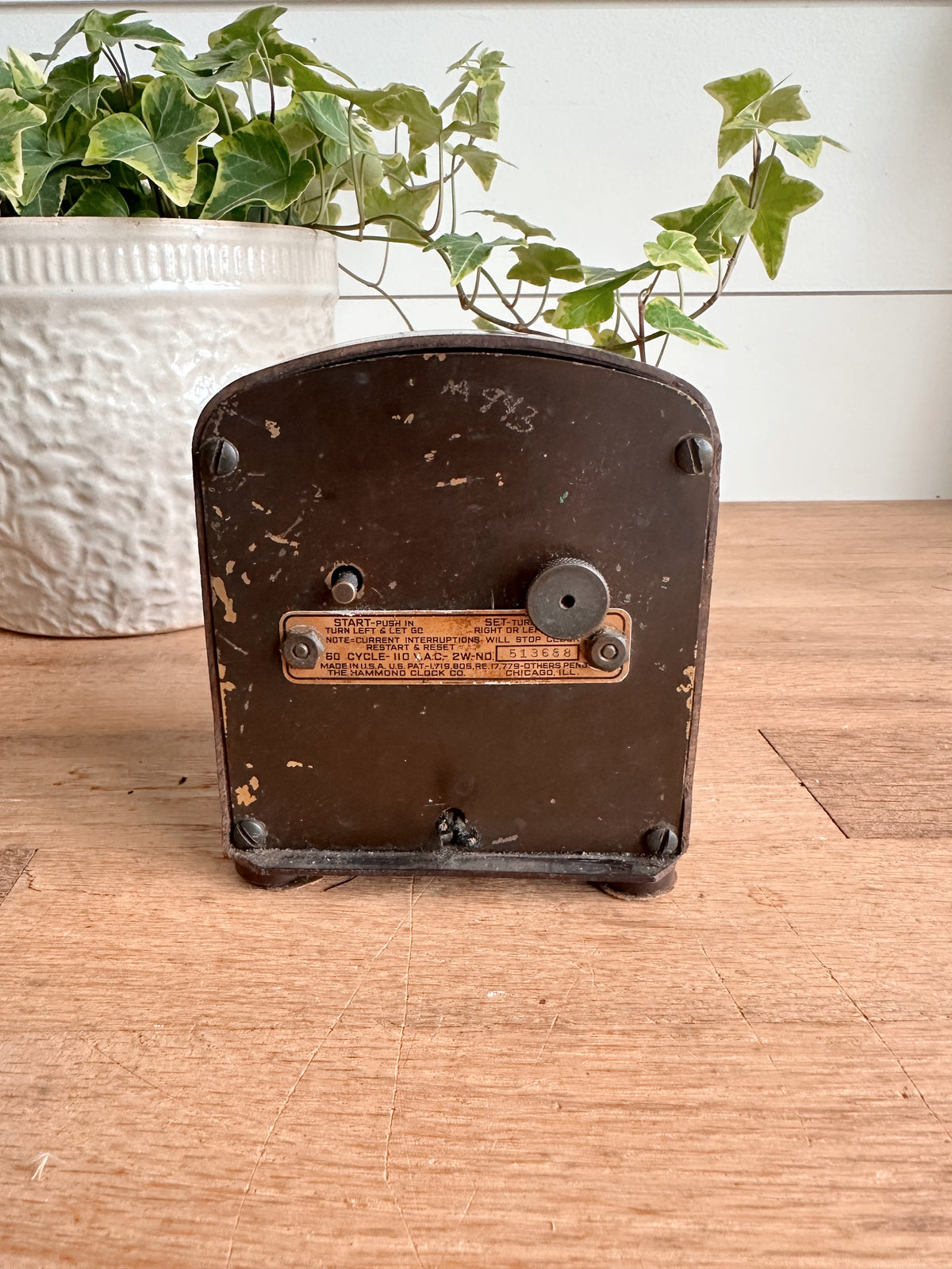 Vintage Hammond Clock