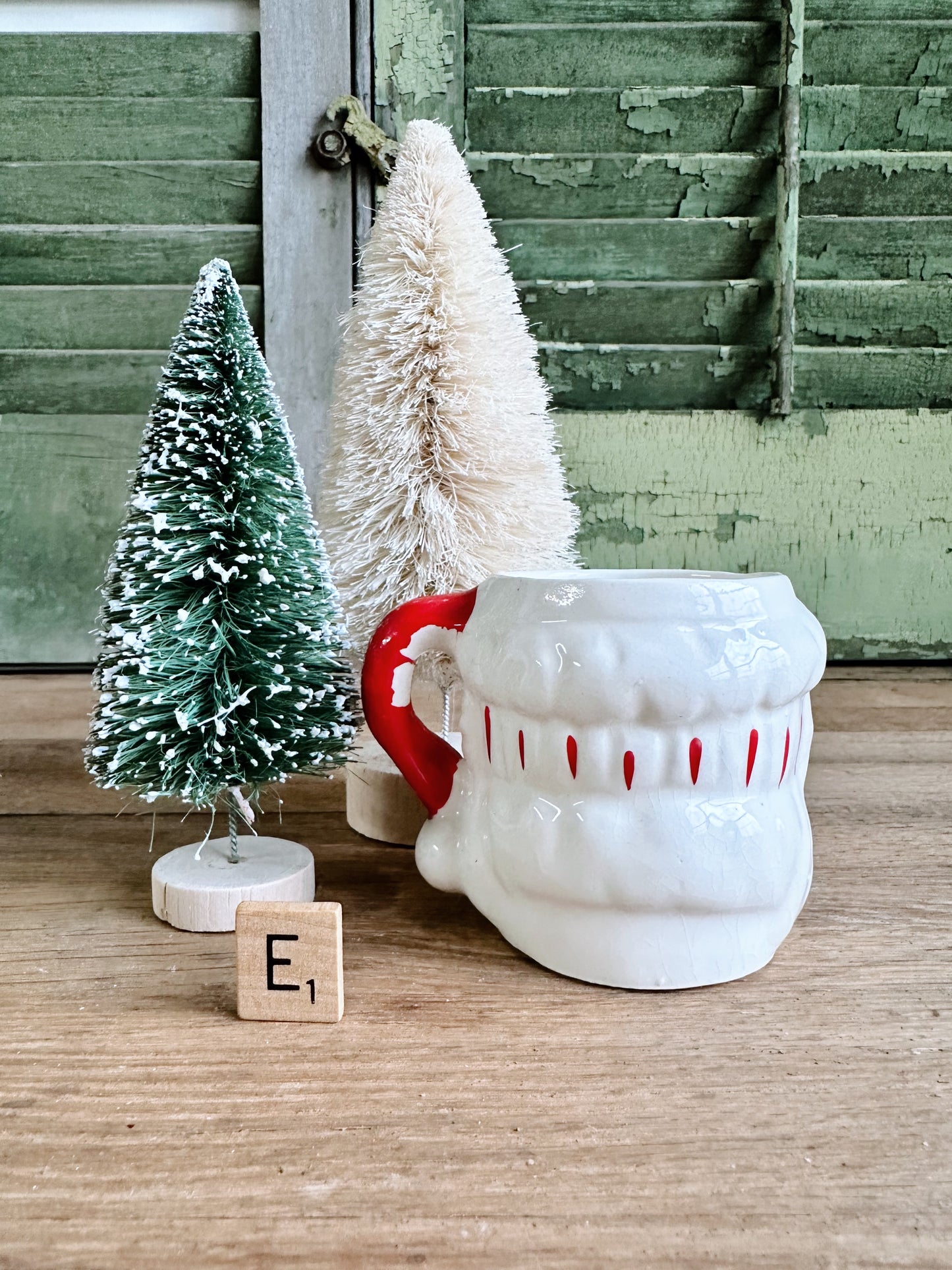 Vintage Santa Mug