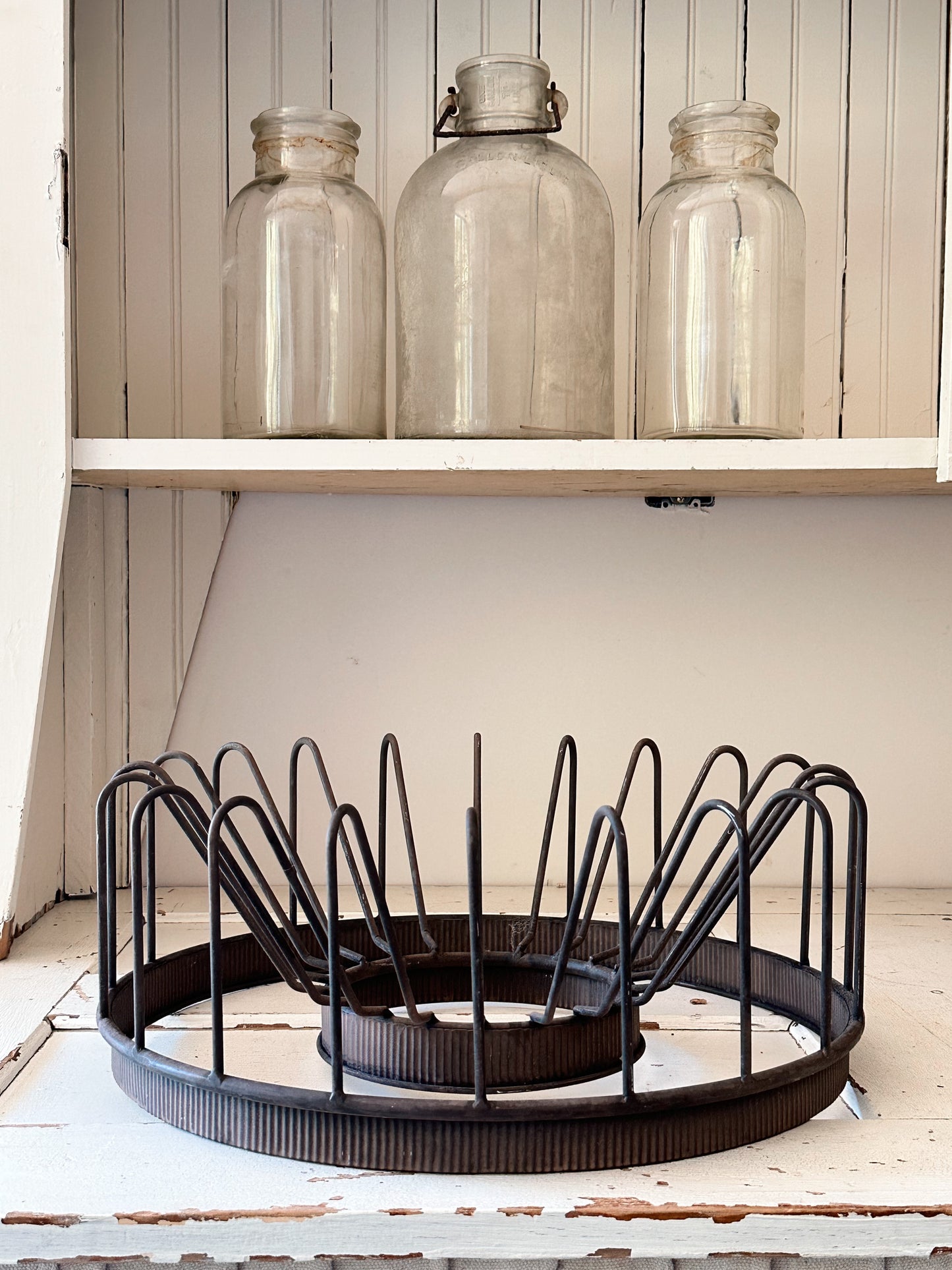 Large Found Plate Rack