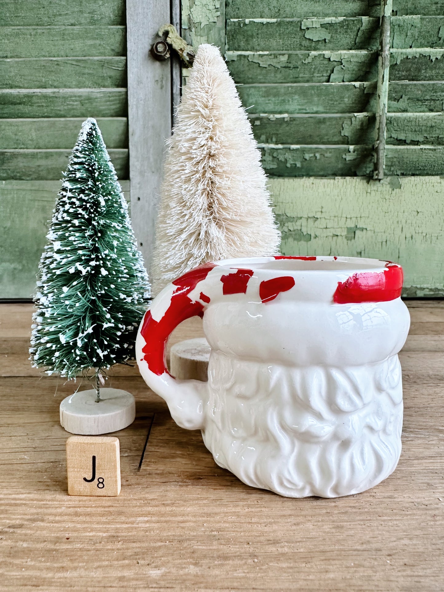 Vintage Santa Mug