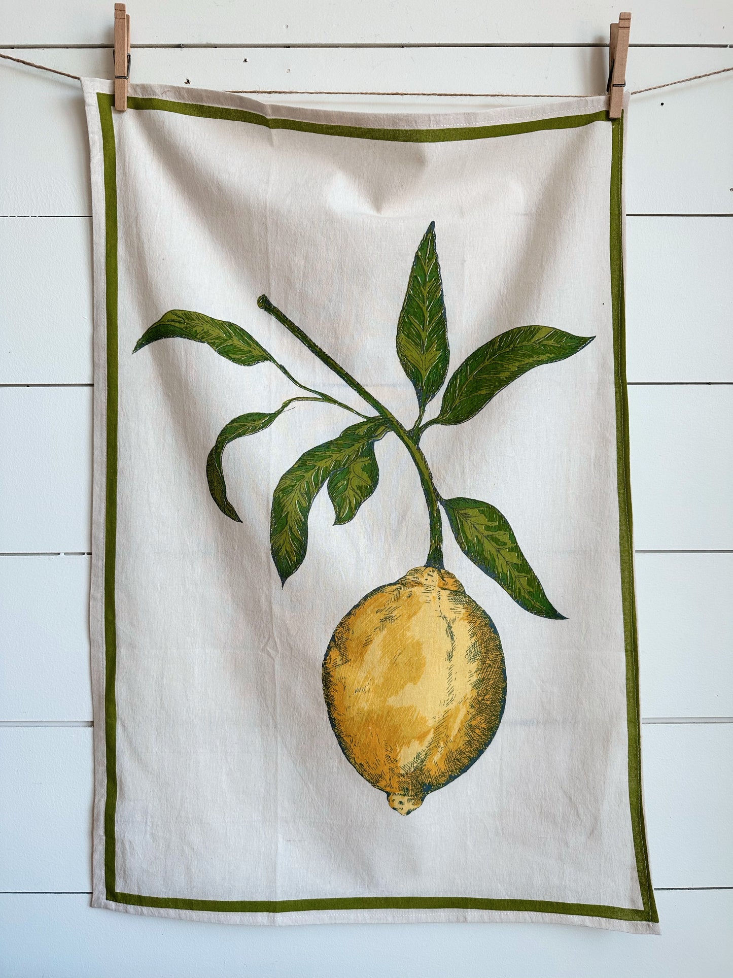 Fruit & Veggie Flour Sack Tea Towels