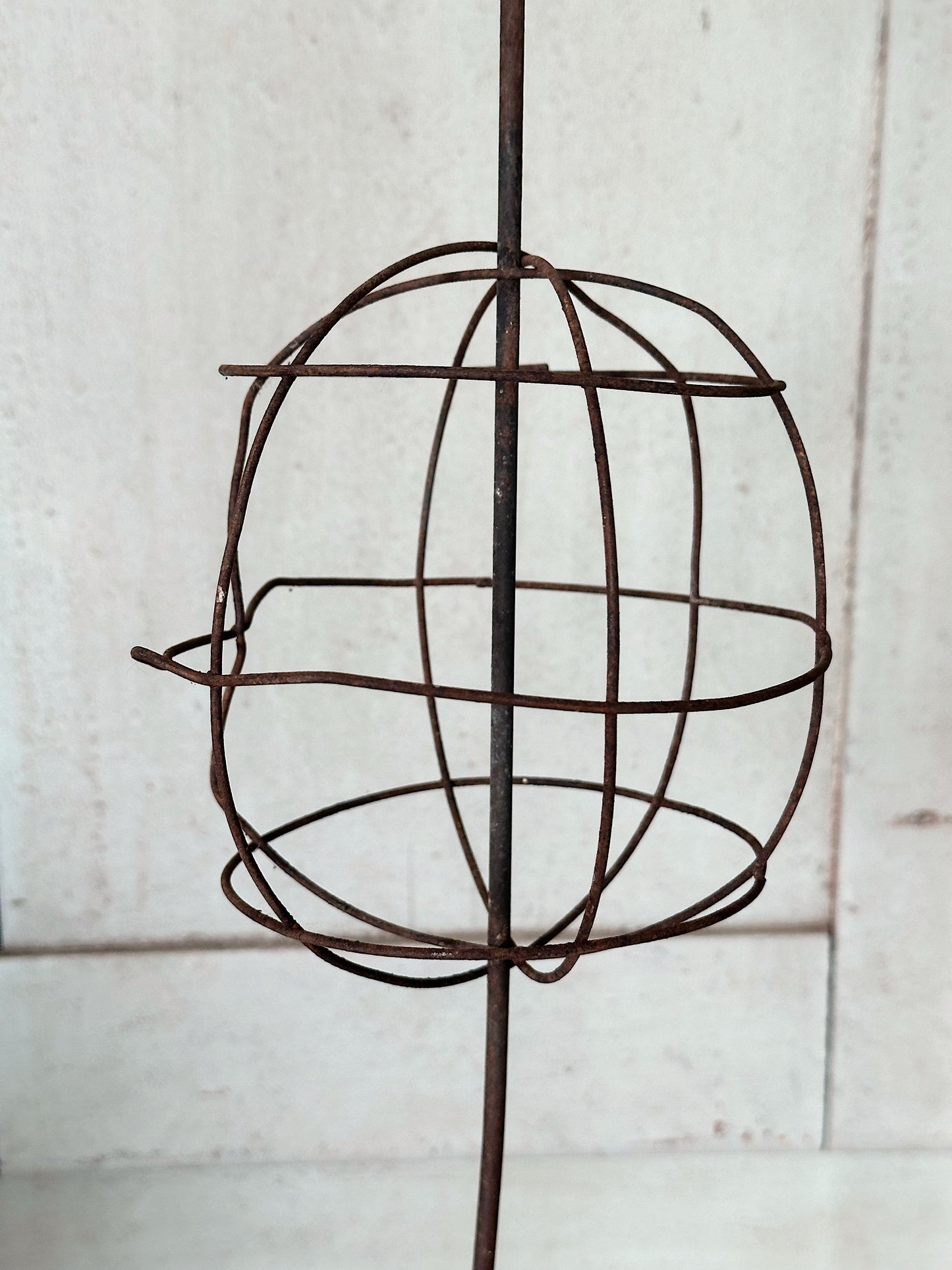 Vintage Metal Wire Topiary Form