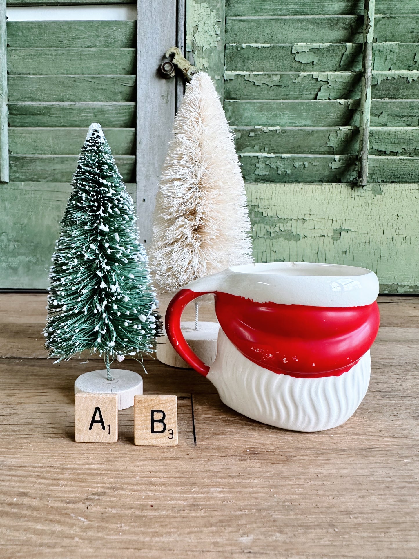 Vintage Santa Mug