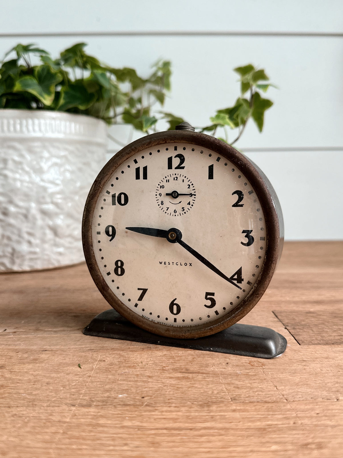 Vintage Westclox Alarm Clock