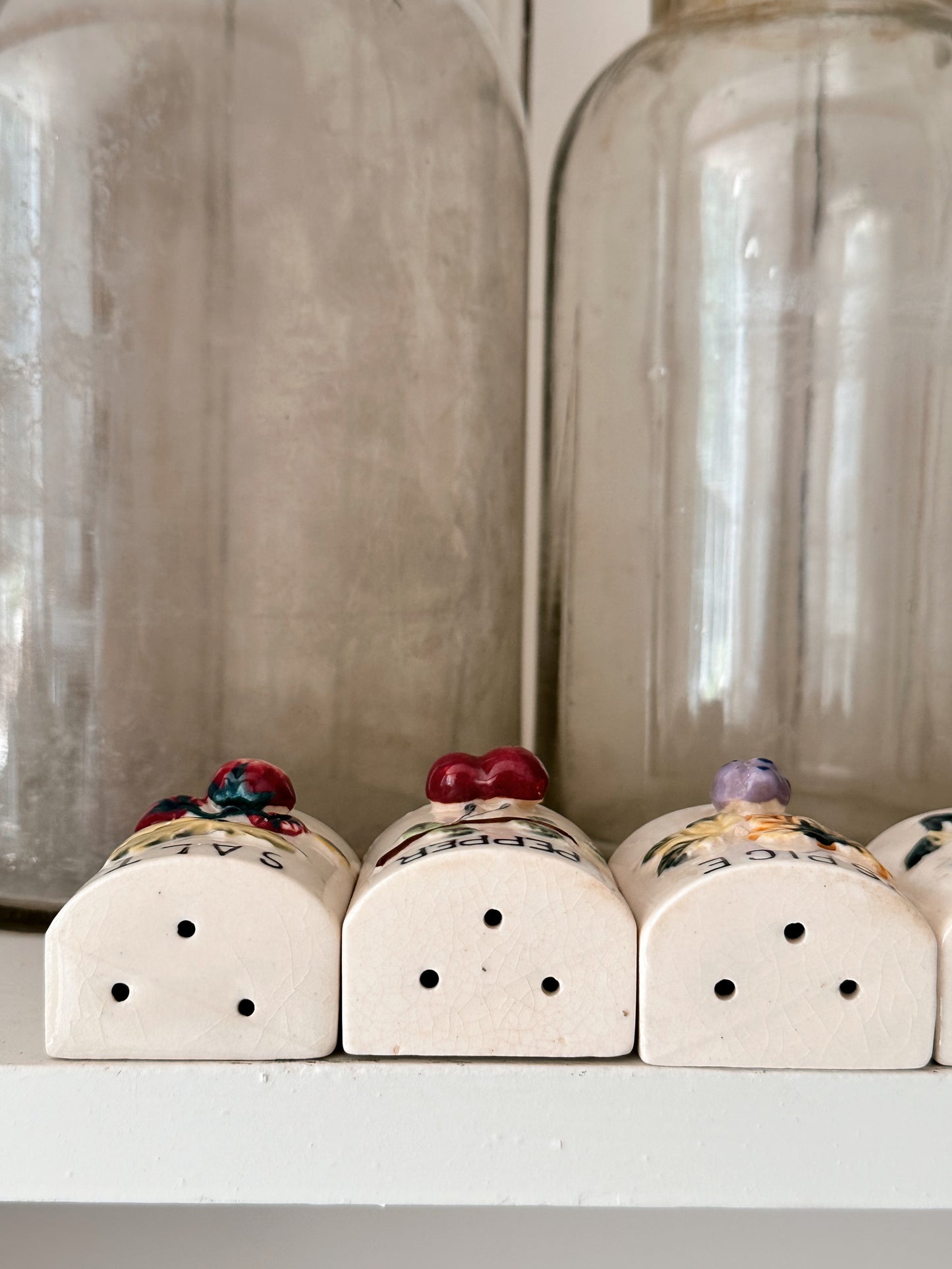 1940s Vintage Spice Rack