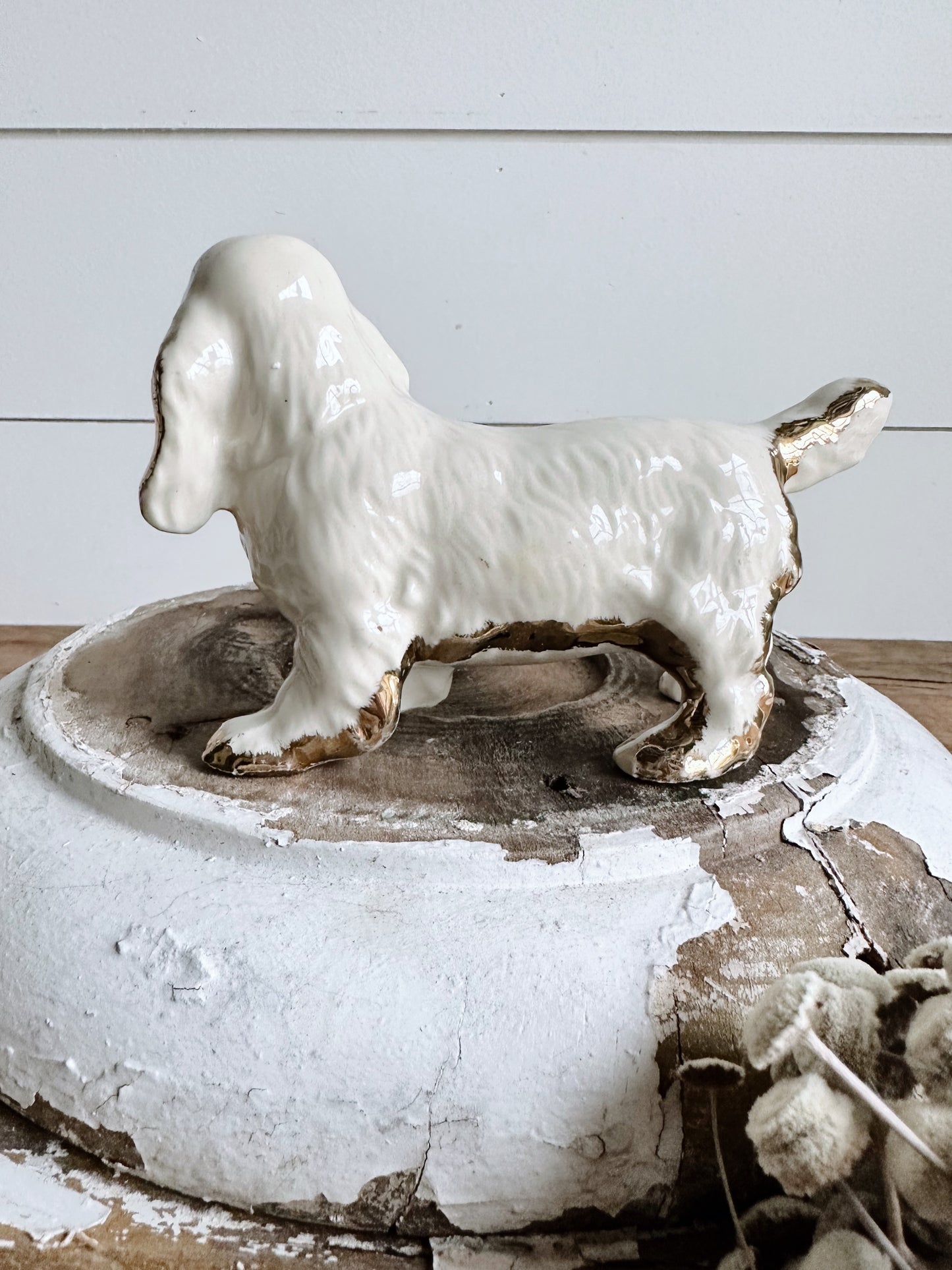 Vintage Cocker Spaniel Figurine