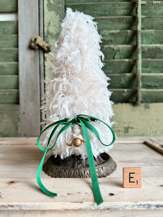 Handmade & Vintage Feather Tree