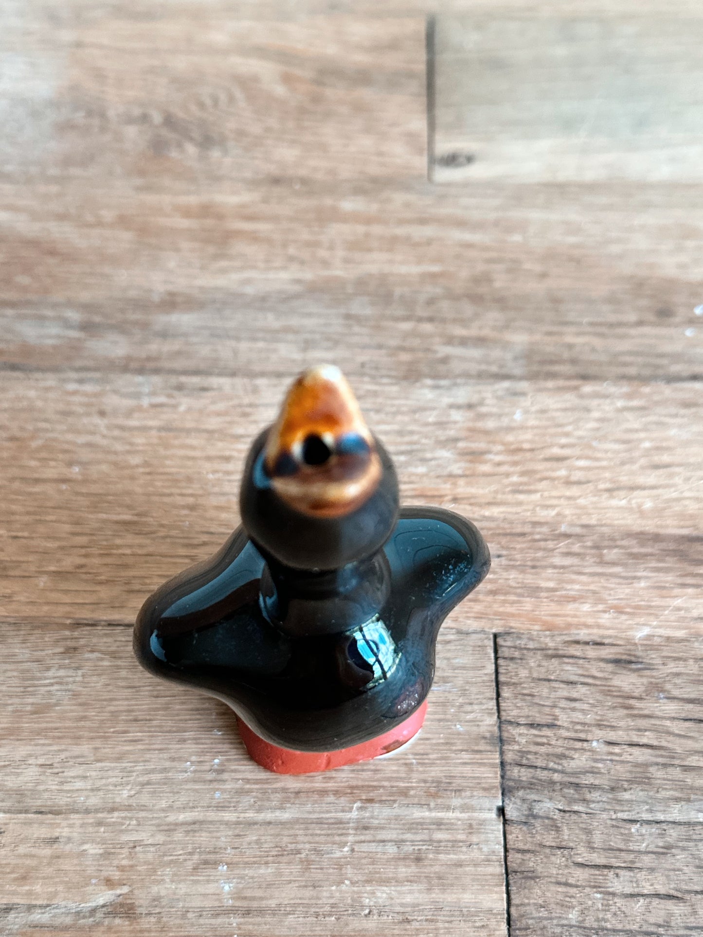Vintage Black Pie Bird