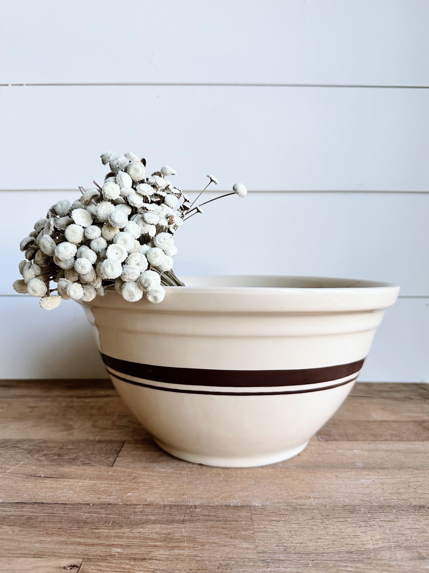 Big Beautiful Vintage Ovenware Bowl