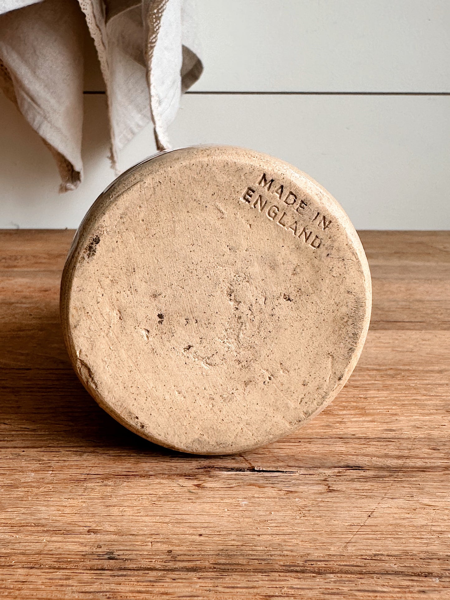Vintage Stoneware Vinegar Bottle, Made in England