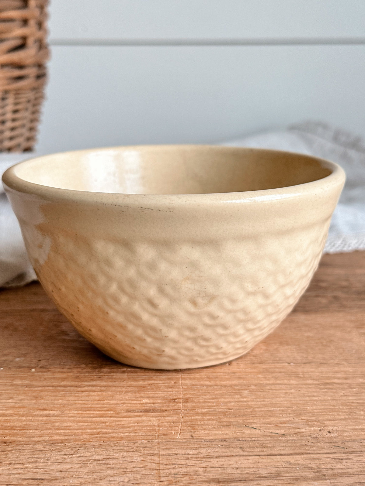 Petite Vintage Stoneware Bowl