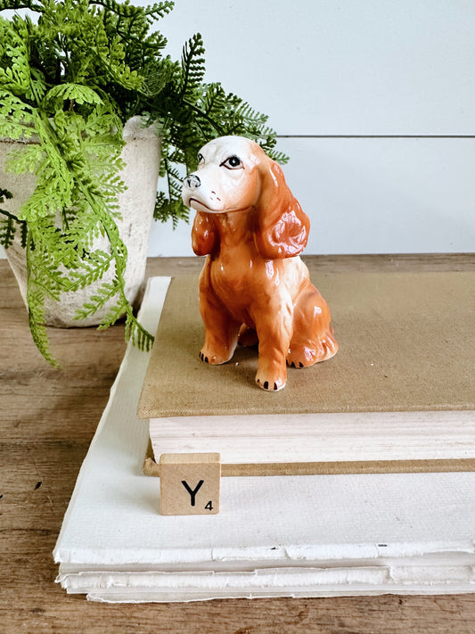 Vintage Cocker Spaniel Figurine