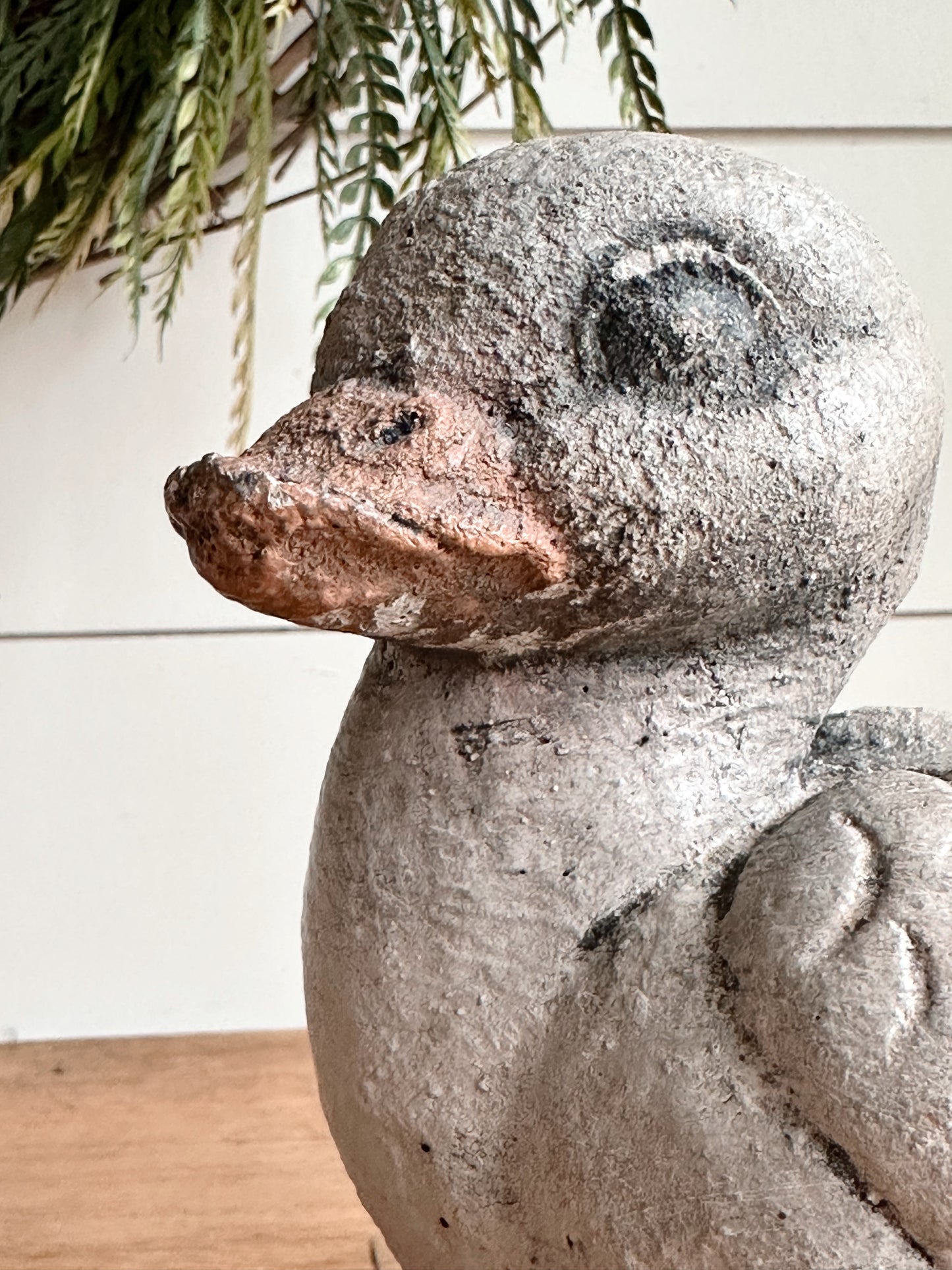 Vintage Concrete Duckling
