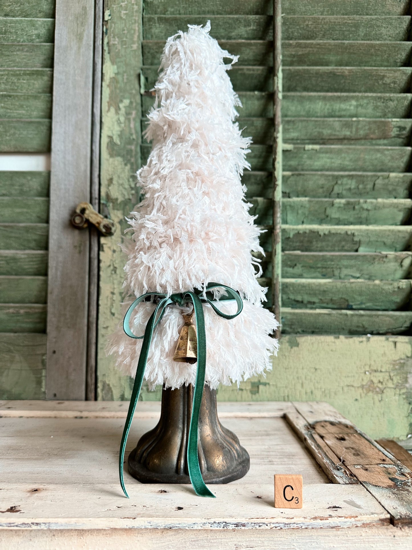 Handmade & Vintage Feather Tree