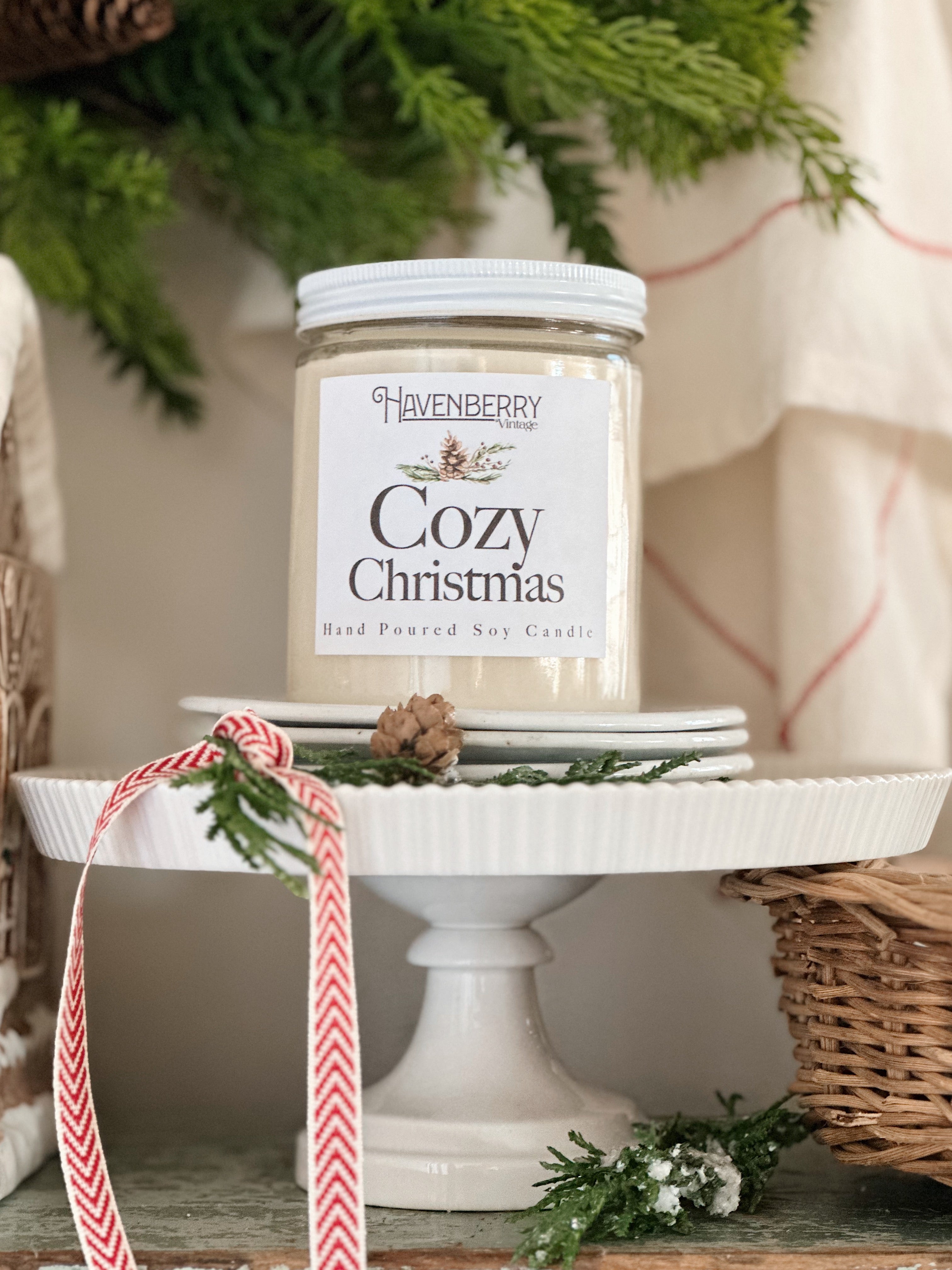 Hand Poured Cozy Christmas Candle