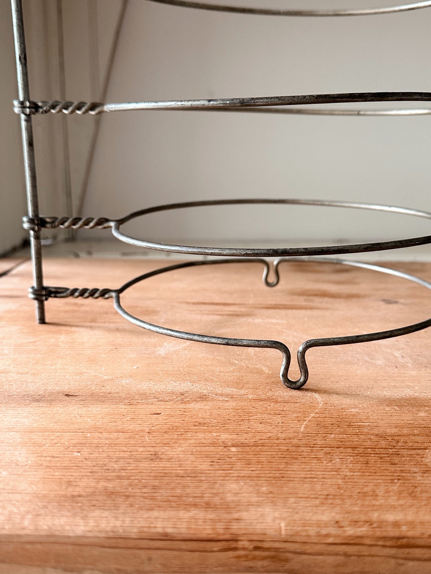 Vintage Metal Wire Pie Rack