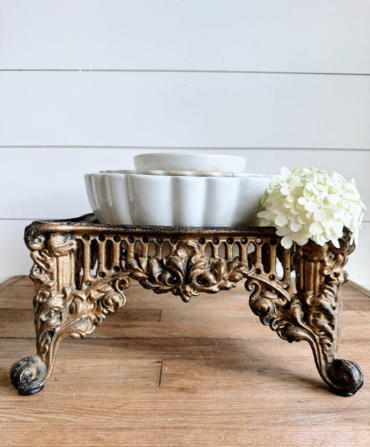 Gorgeous Cast Iron Stool Base Riser