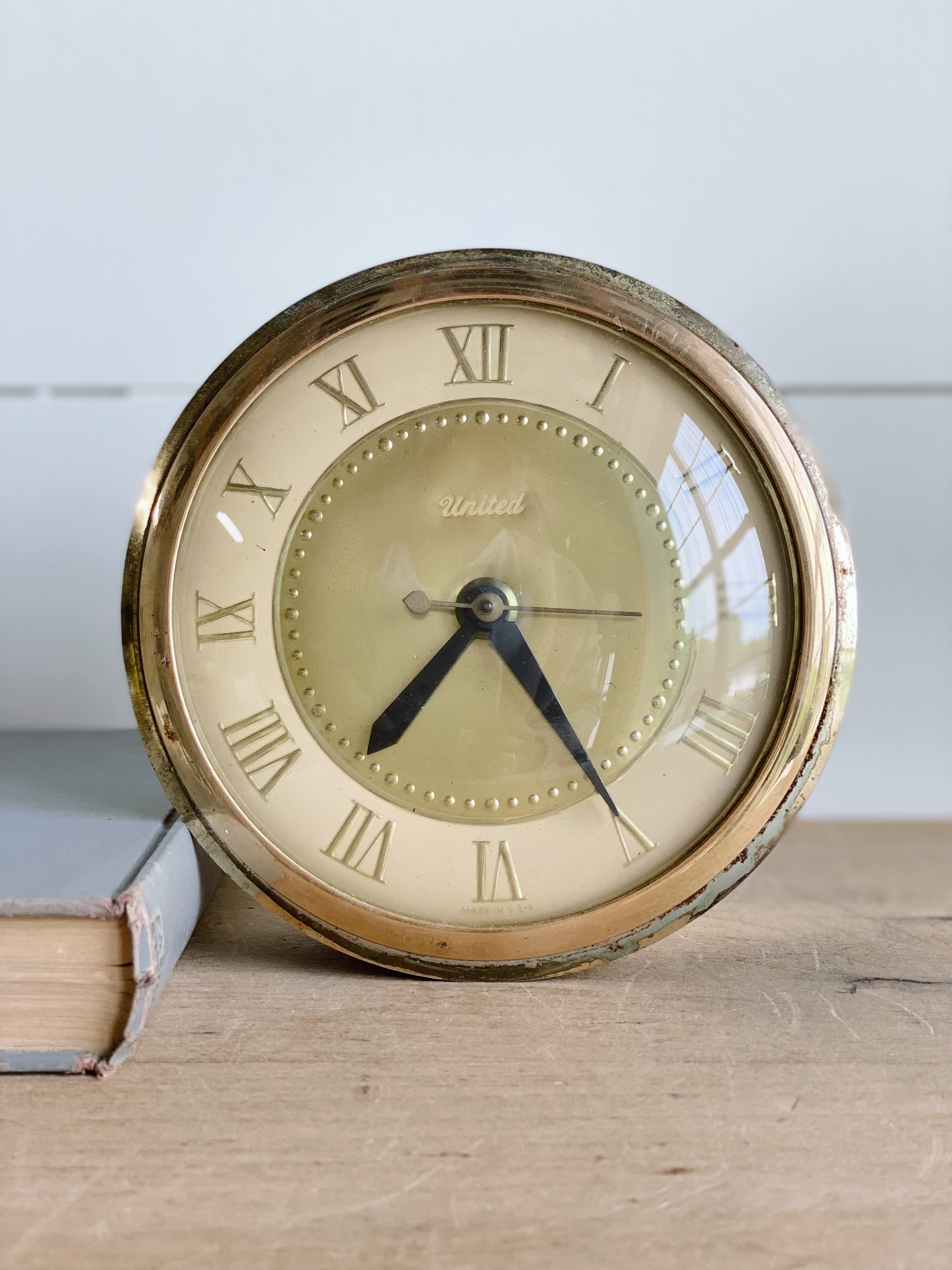 Vintage Clock Face & Mechanics