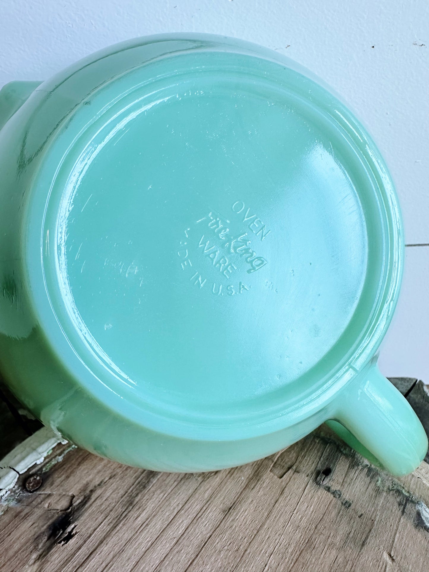 Vintage Fire King Jadeite Batter Bowl