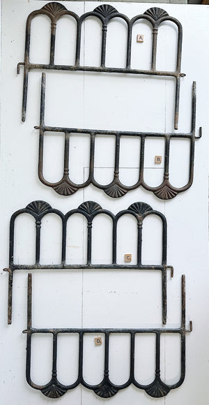 Antique Cast Iron Garden Fencing