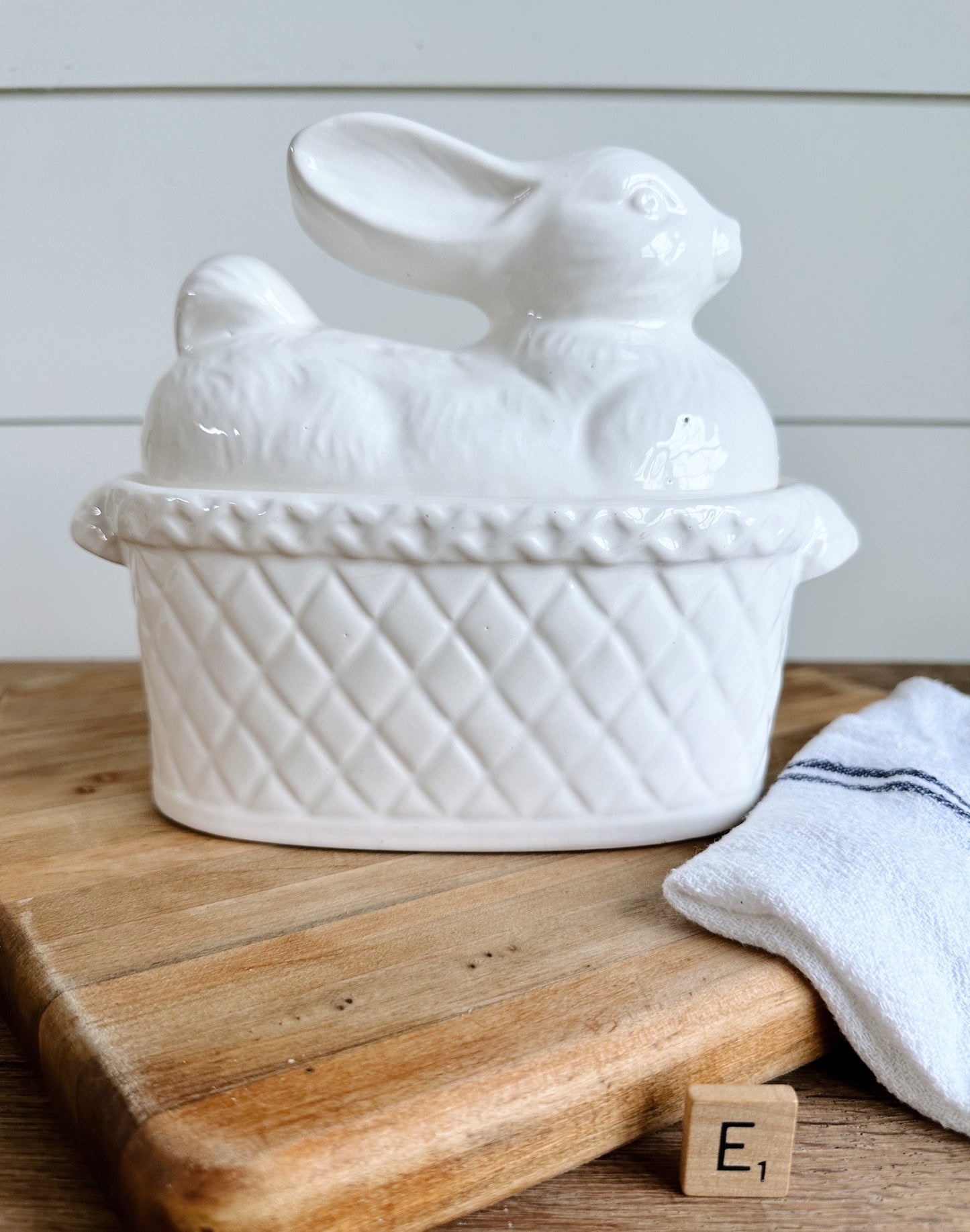 Adorable Vintage Bunny Tureen (Japan)