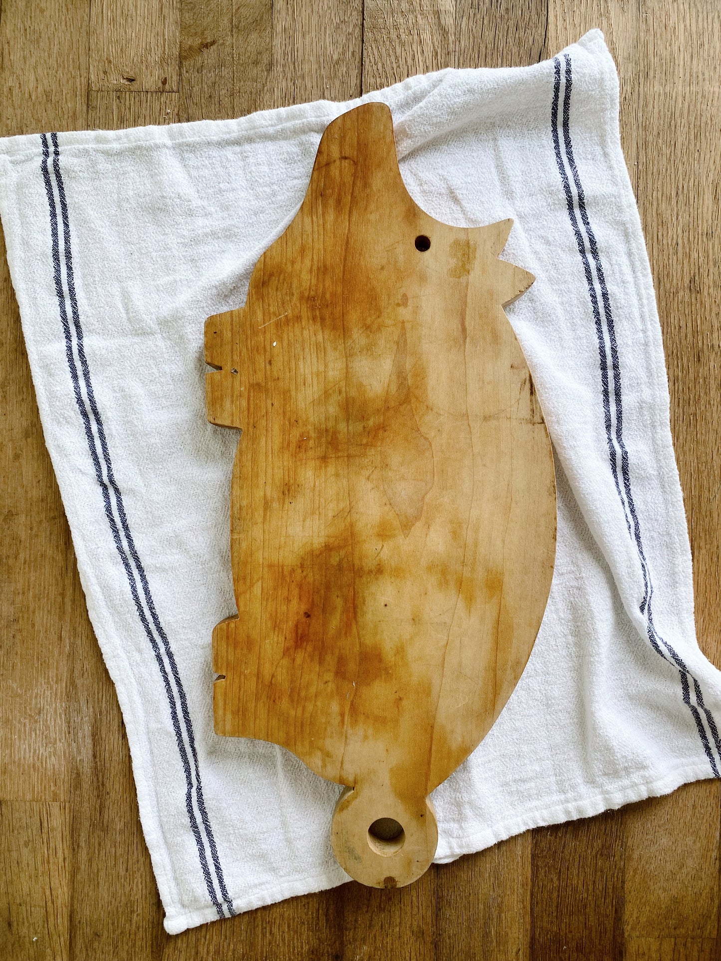 Vintage Pig Cutting Board