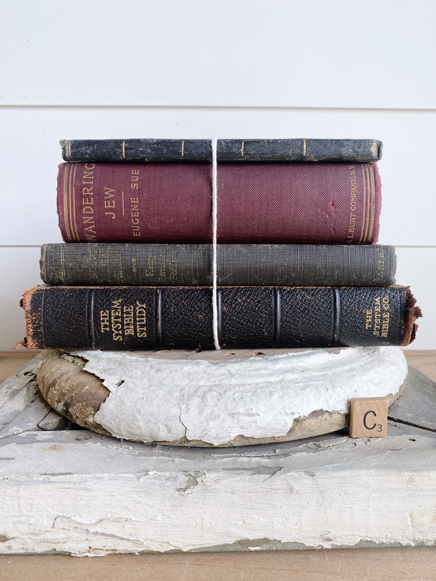 Vintage Book Stack