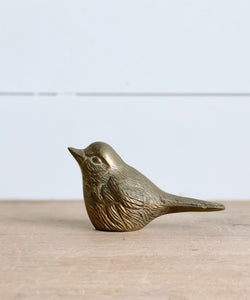 Darling Vintage Brass Bird