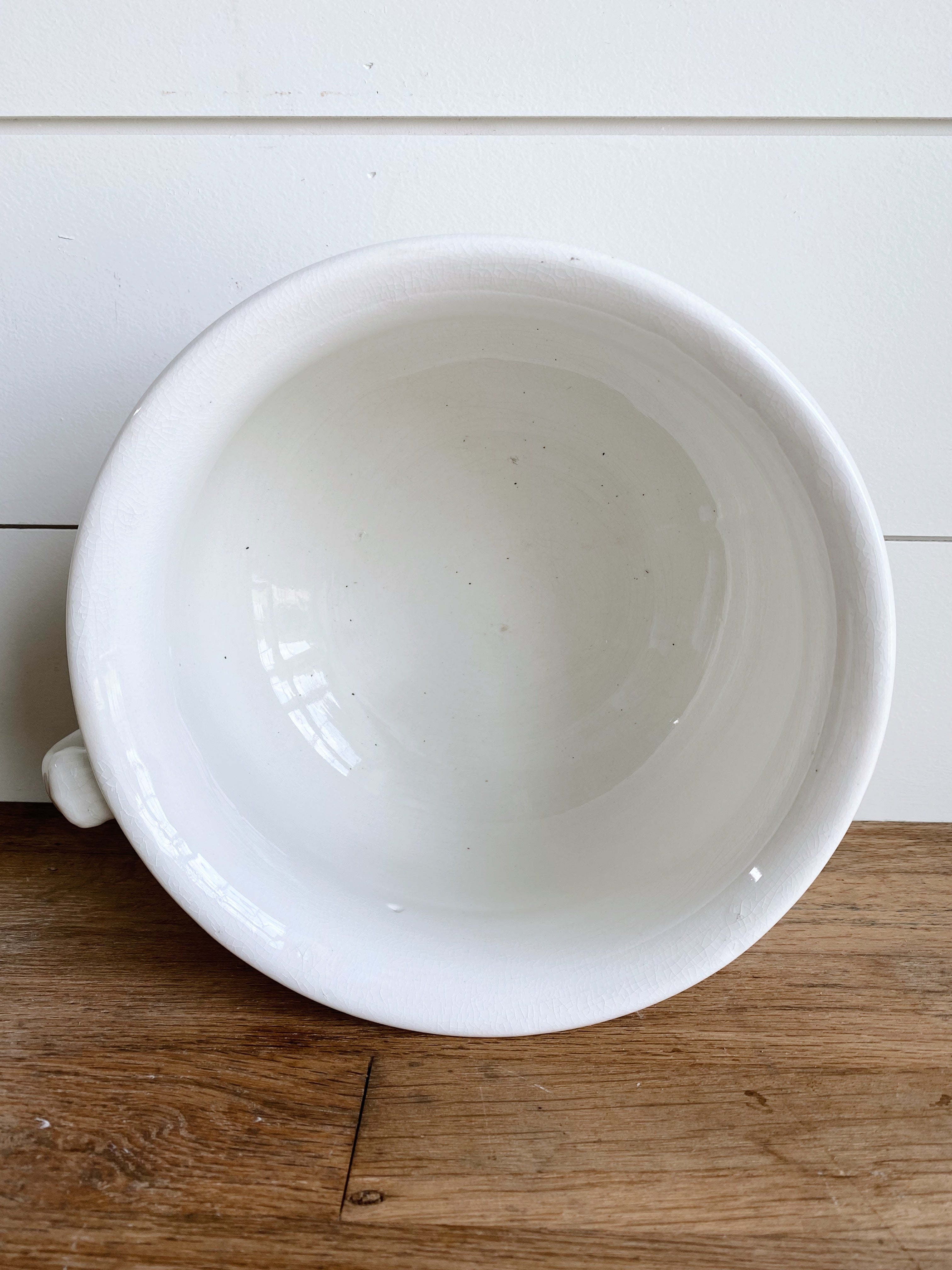 Antique Ironstone Chamber Pot (unmarked)