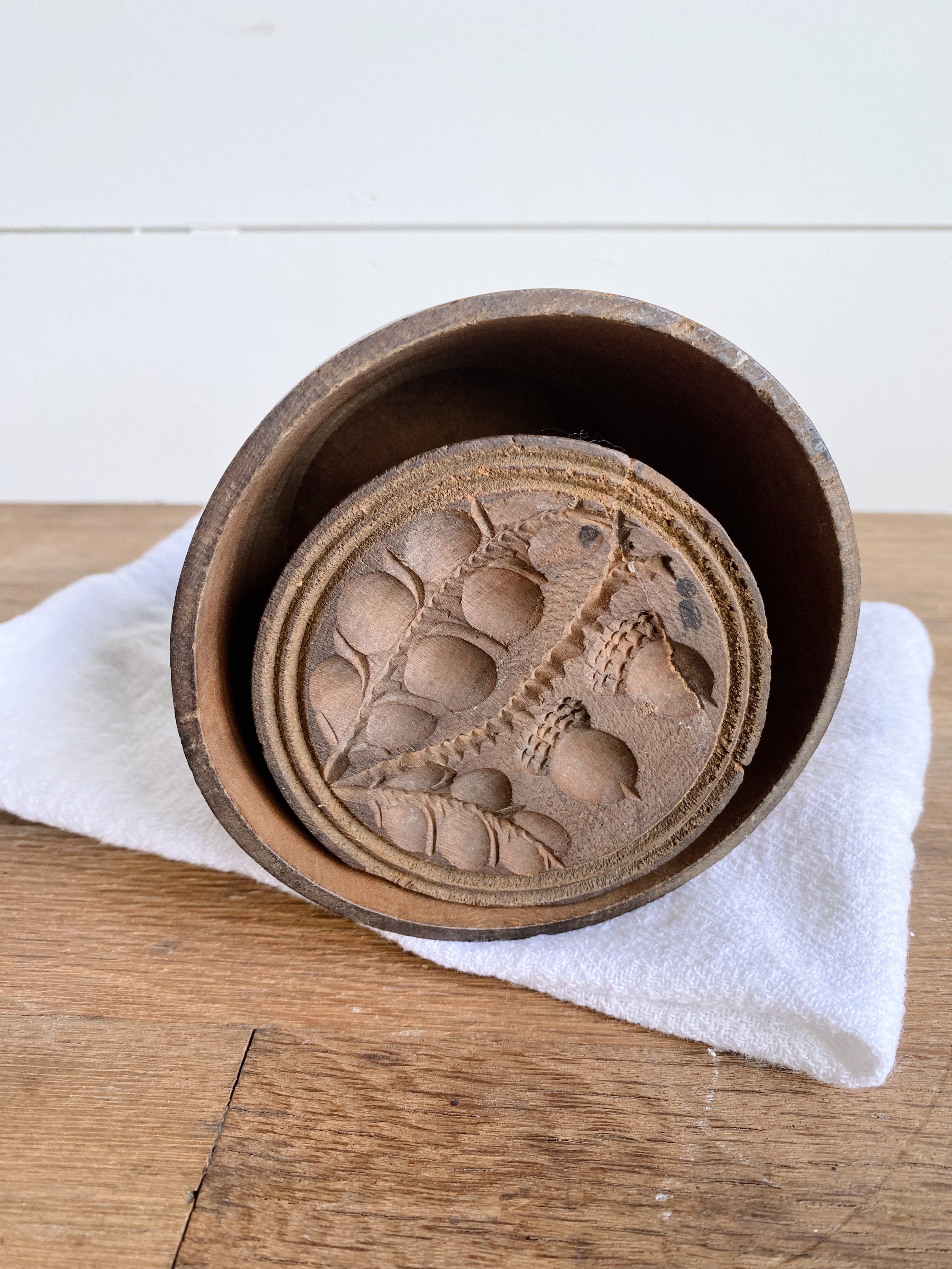 Antique Butter Mold & Stamp