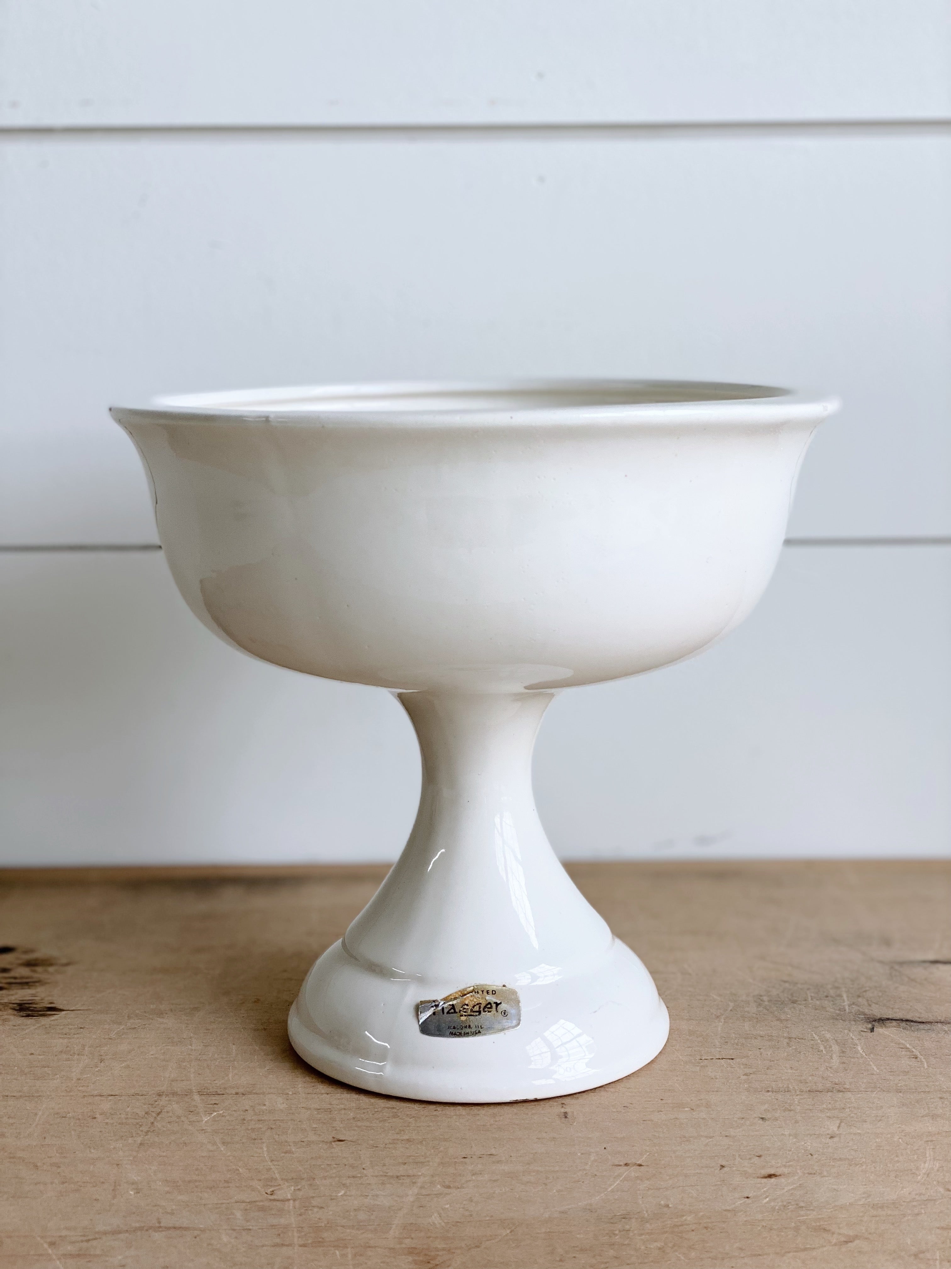 Vintage Haeger Compote Style Planter