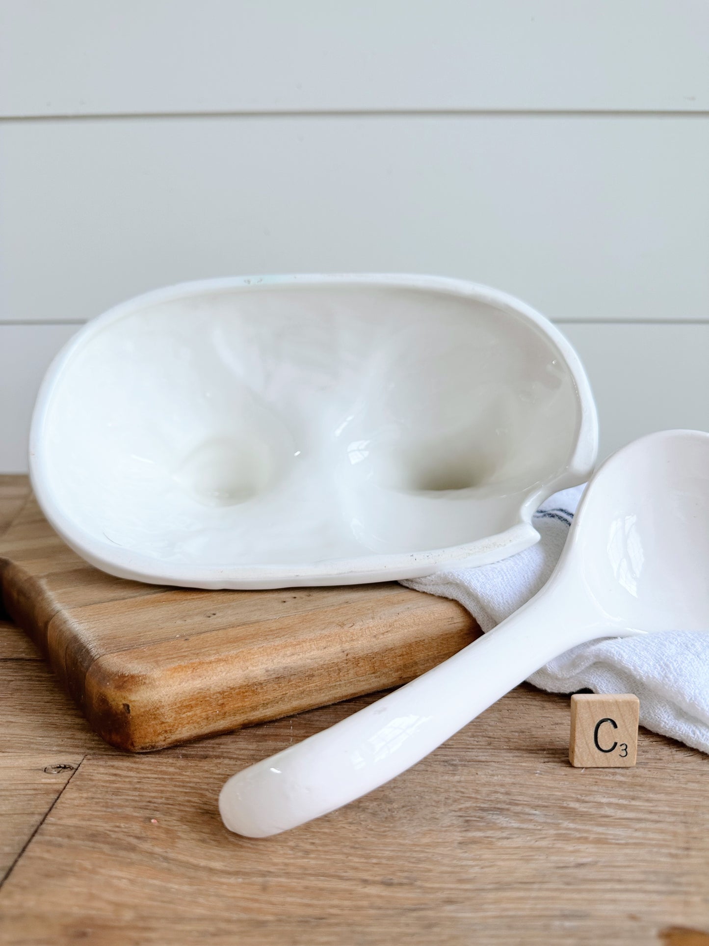 Vintage Hen on a Nest Tureen with Ladle