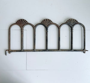Antique Cast Iron Garden Fencing Piece
