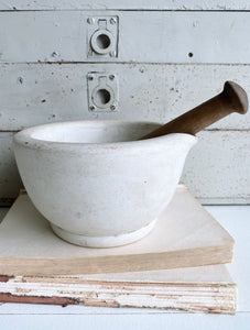Gorgeous Antique Mortar & Pestle