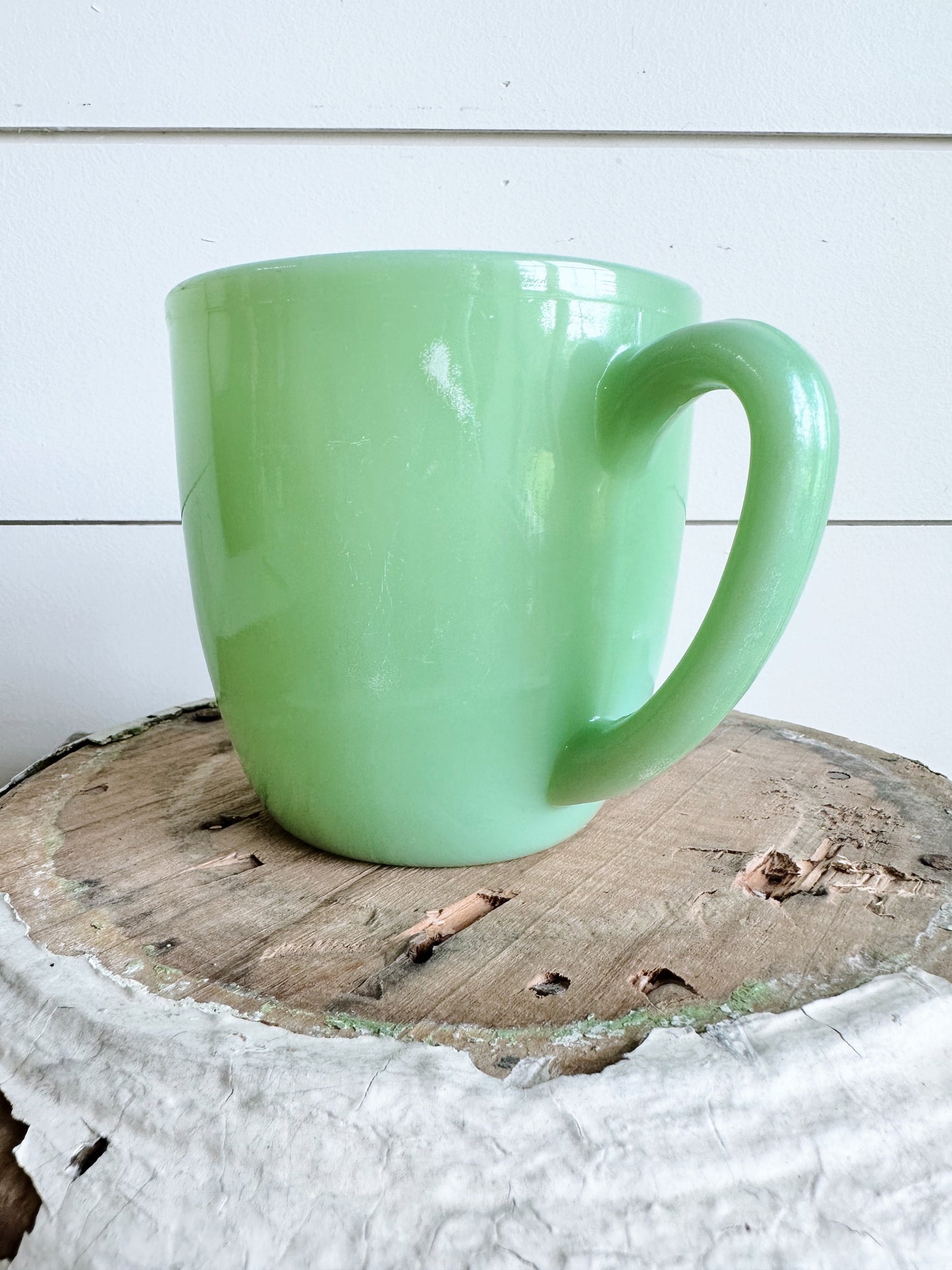 Vintage Fire King Jadeite Milk Pitcher