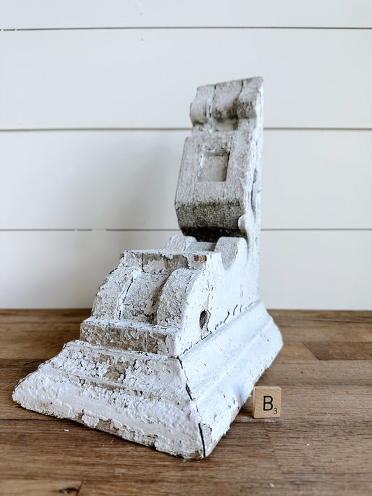 Antique Chippy Corbel