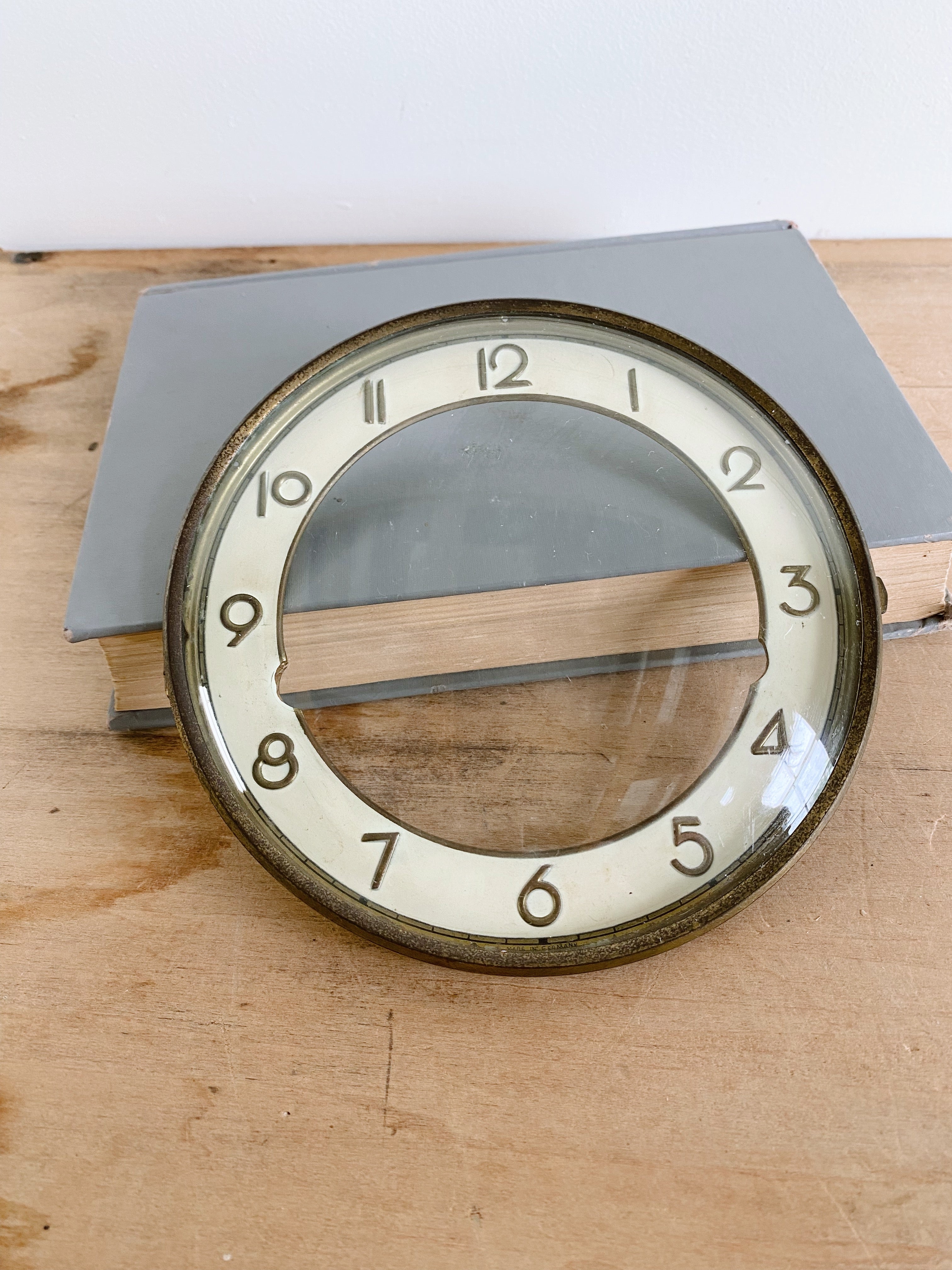 Vintage Clock Face with Bezels