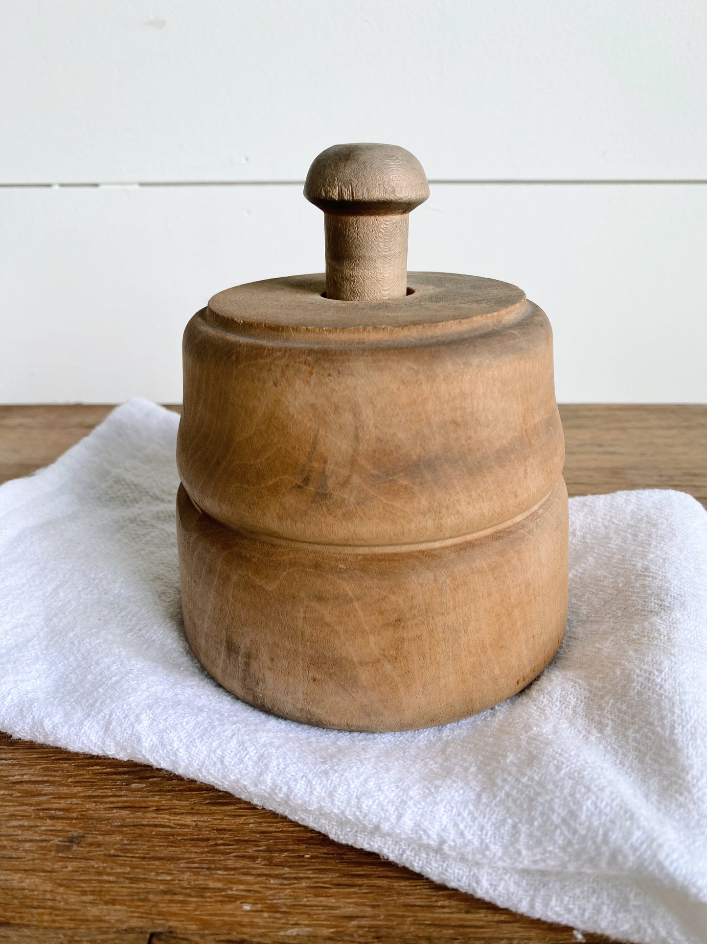 Antique Butter Mold & Stamp