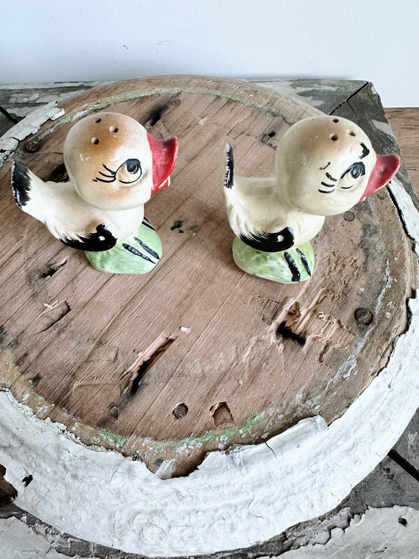 Vintage Bird (Japan) Salt & Pepper Shakers