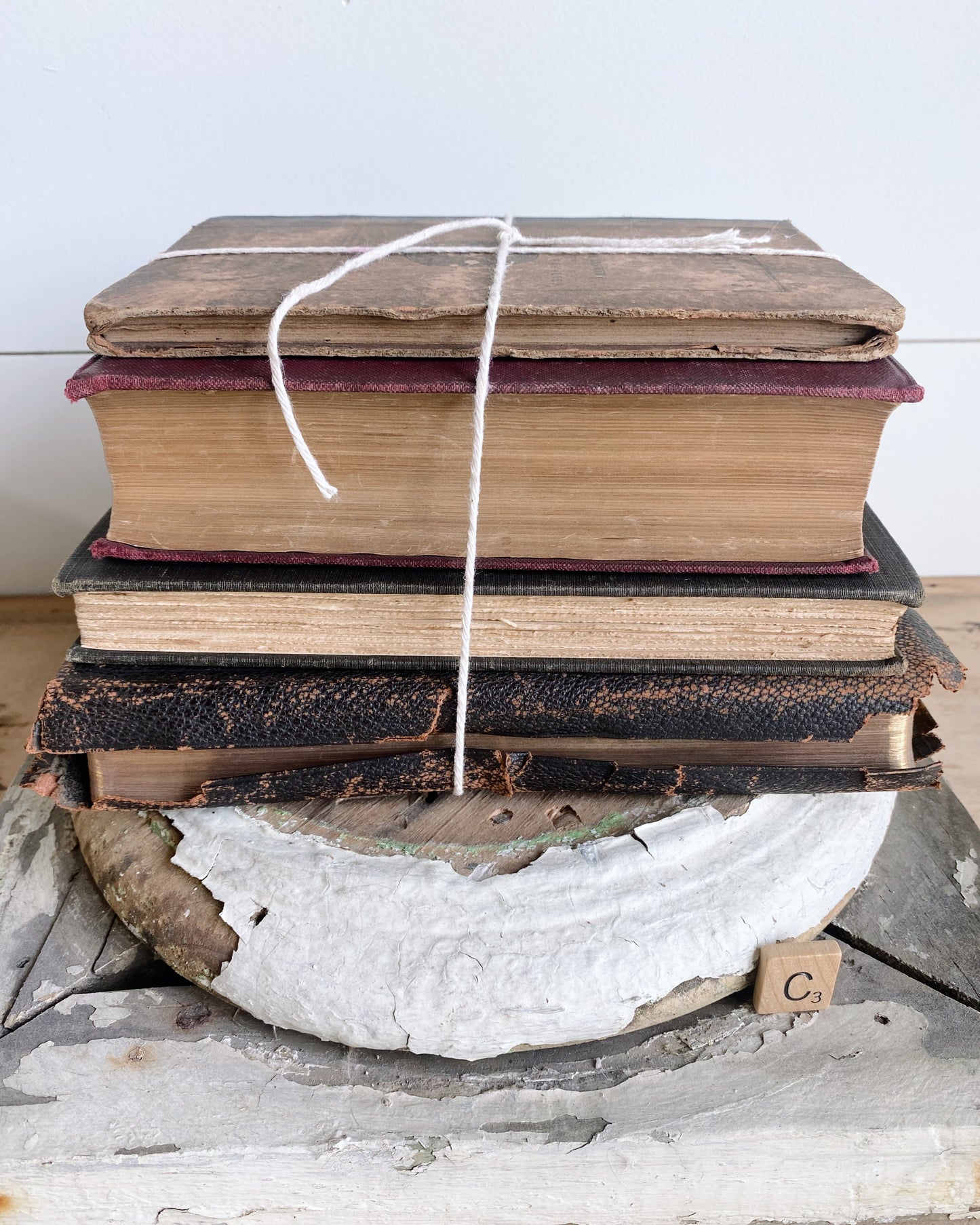 Vintage Book Stack