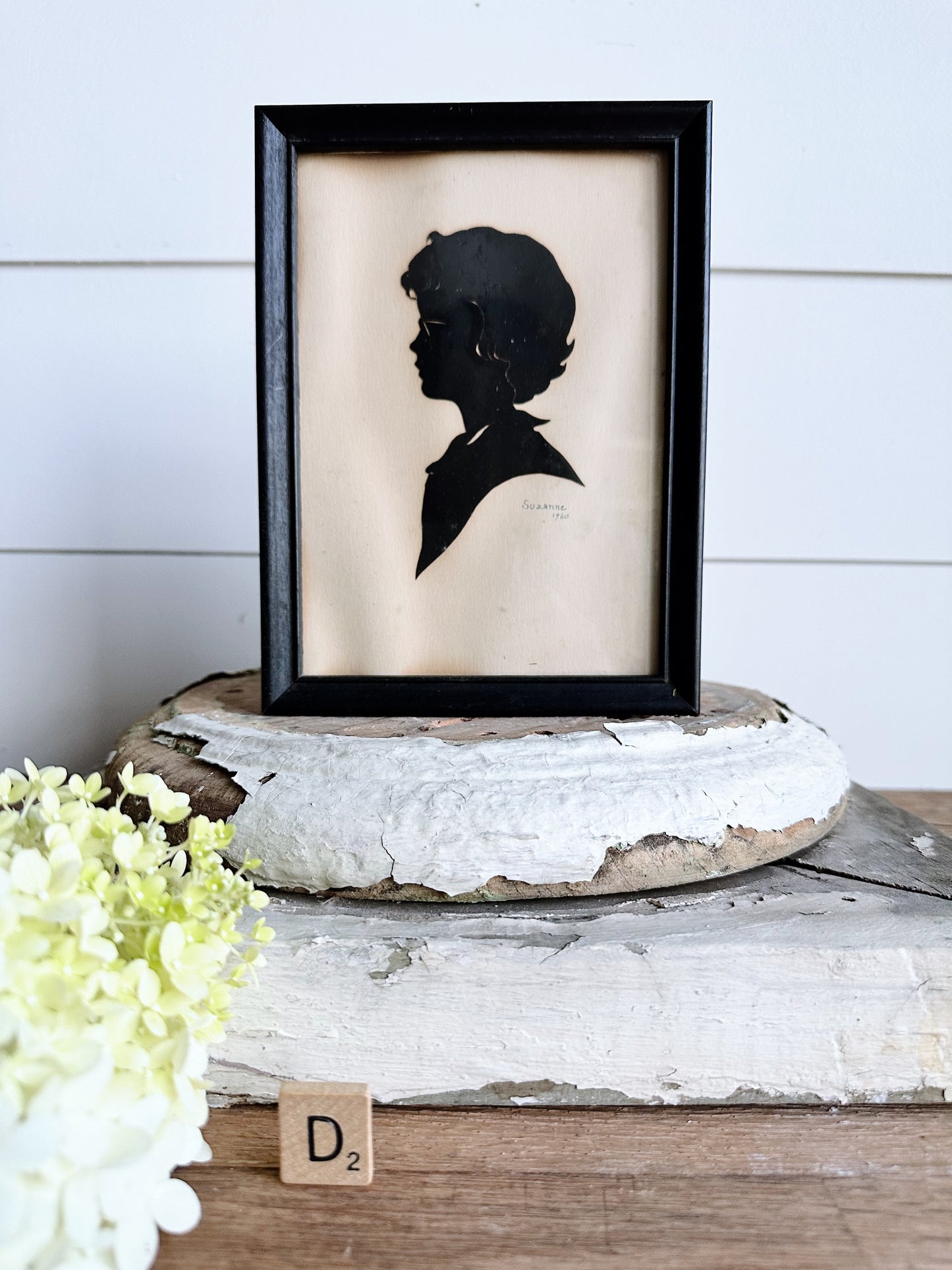 Vintage Hand Cut Silhouette