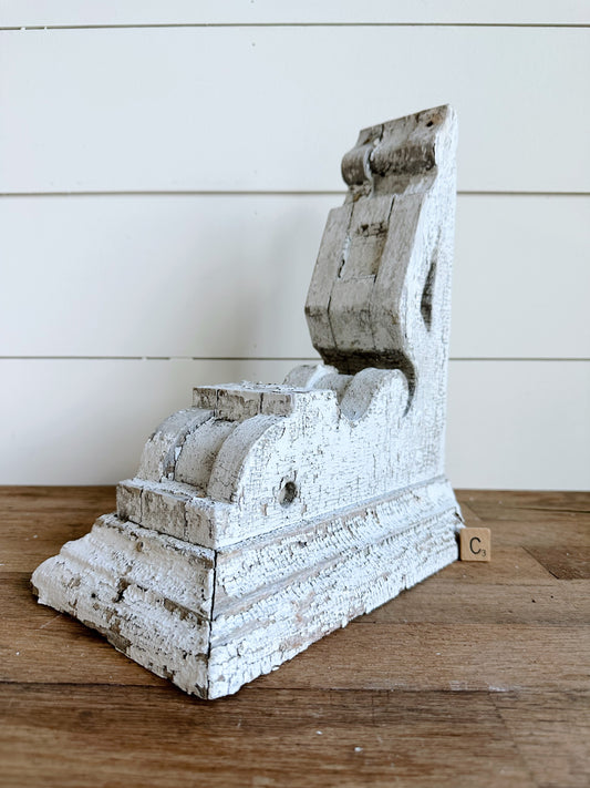 Antique Chippy Corbel