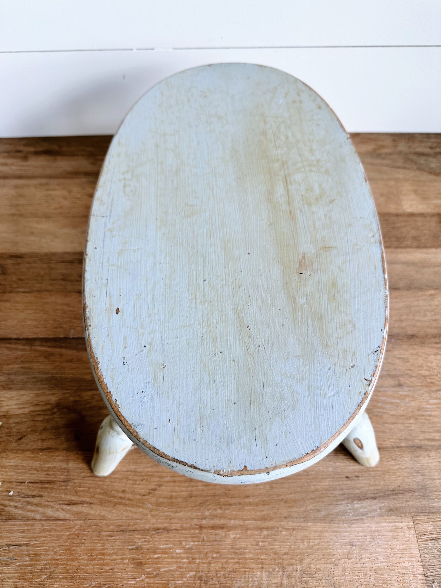 Vintage Painted Stool