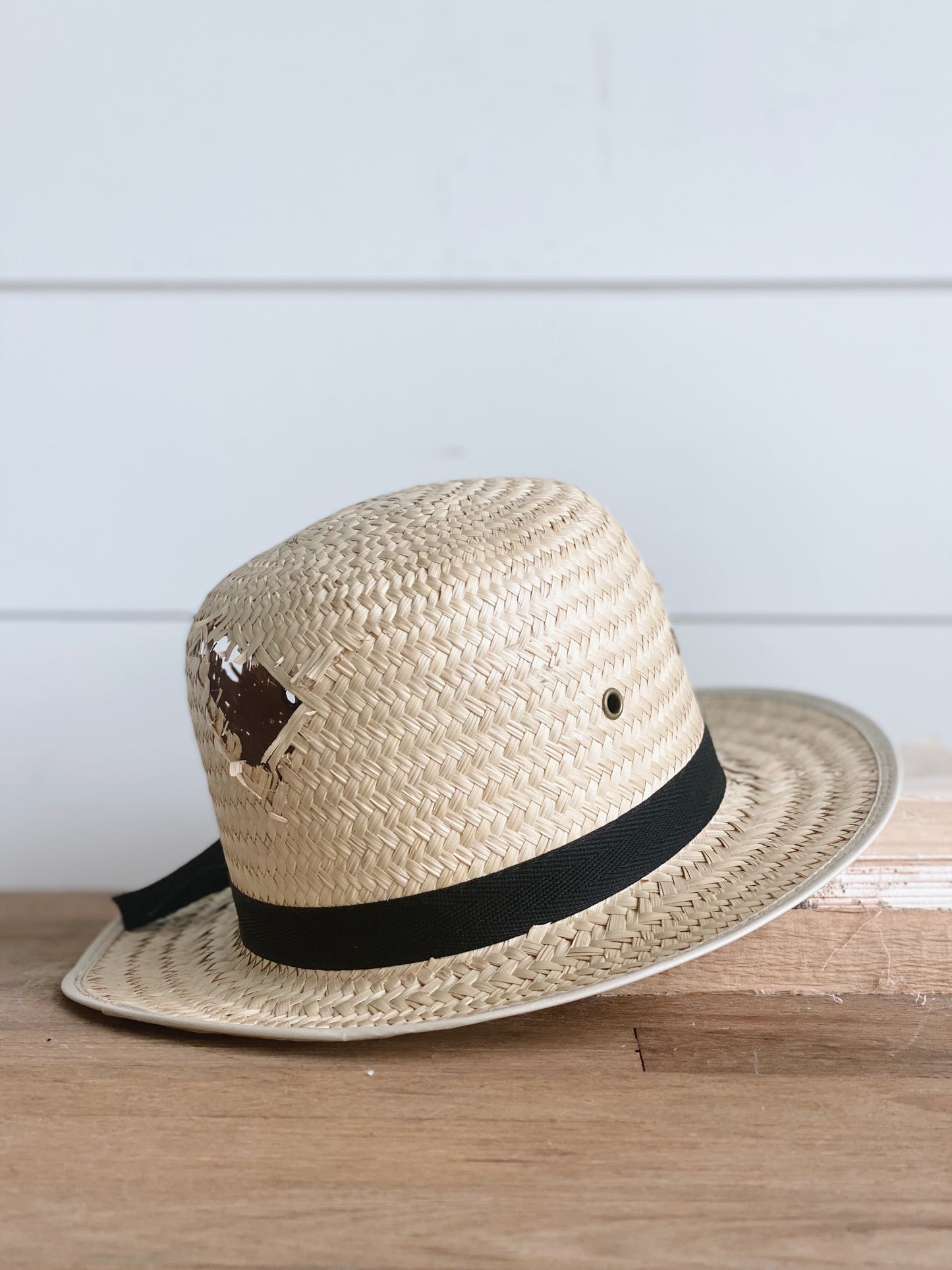 Authentic Tattered Amish Child’s Hat