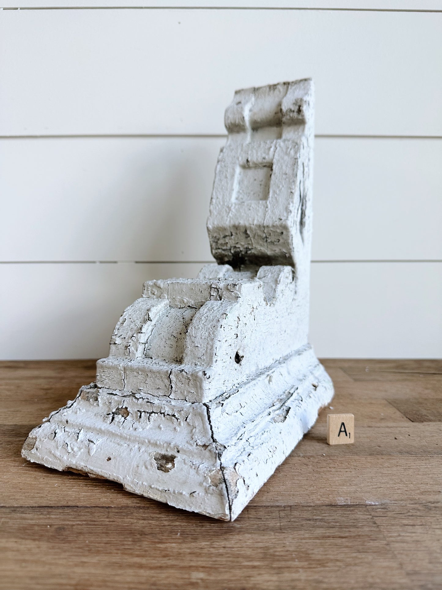 Antique Chippy Corbel